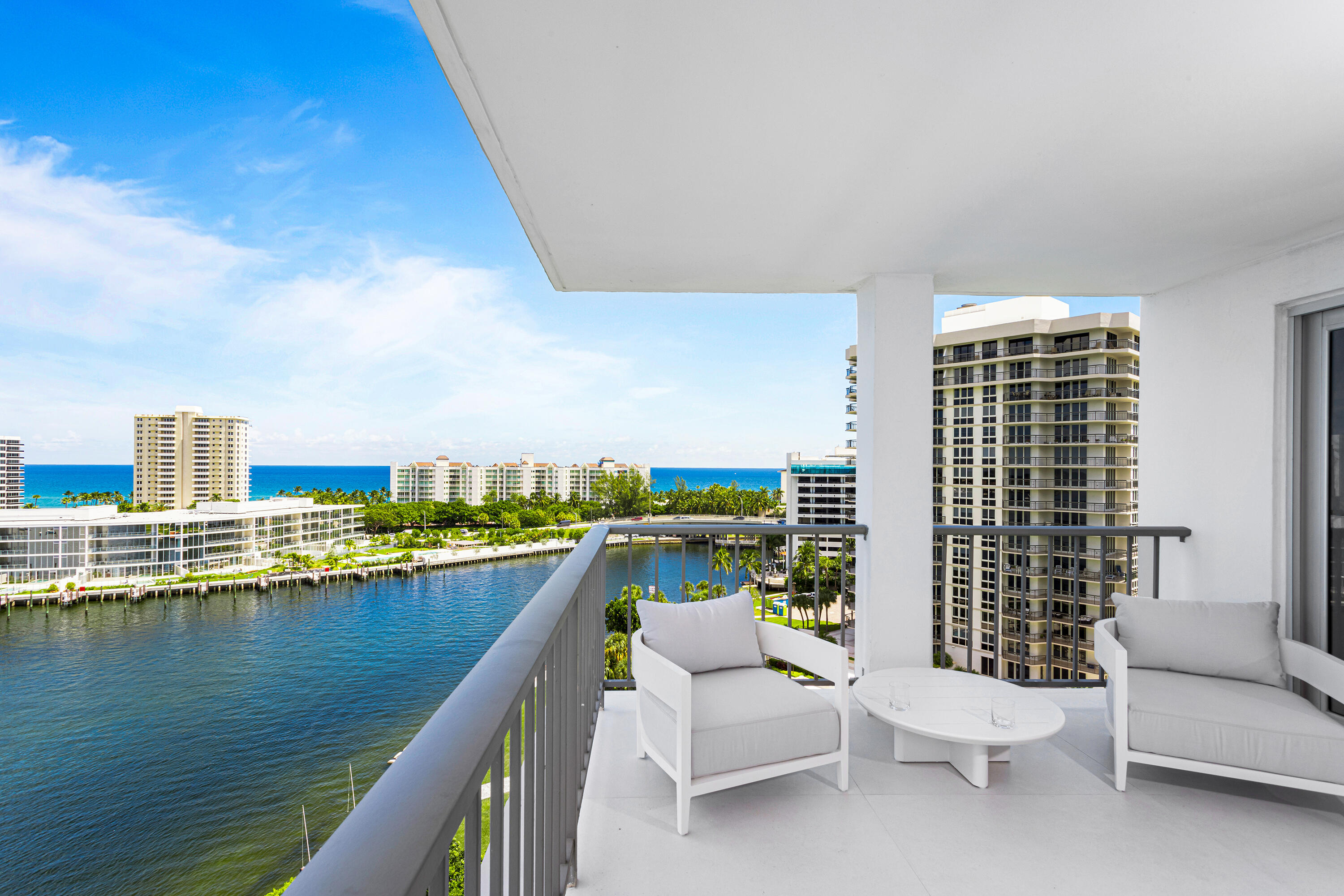 875 East Camino Real, Unit 11A Boca Raton, FL 33432 - Photo 4 of 29 BALCONY INTRACOASTAL VIEW