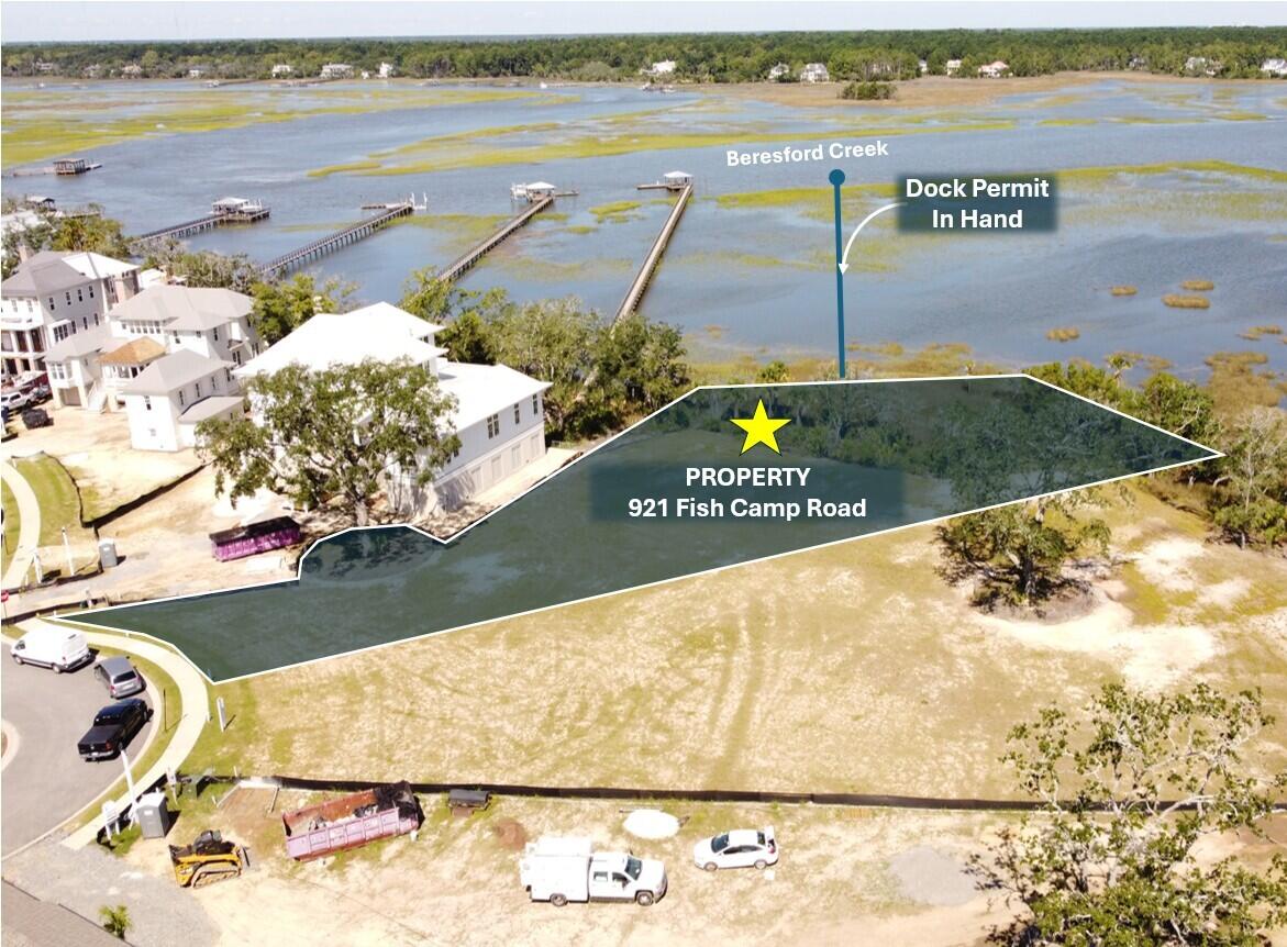 921 Fish Camp Road Charleston, SC 29492 - Photo 3 of 13 Aerial 3