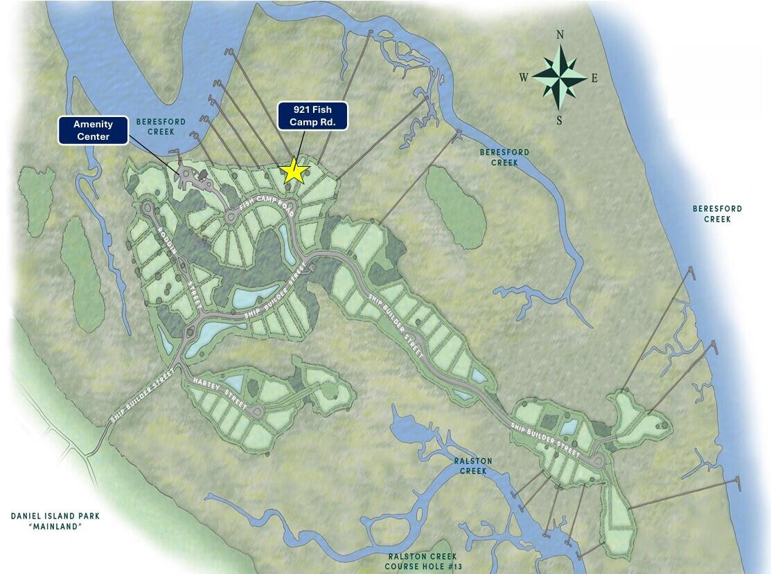 921 Fish Camp Road Charleston, SC 29492 - Photo 5 of 13 Locator Map