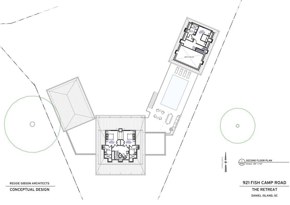 921 Fish Camp Road Charleston, SC 29492 - Photo 13 of 13 Conceptual Floor Plan 2