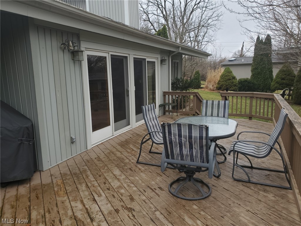 460 Aurora Hudson Road Aurora, OH 44202 - Photo 3 of 44 DECK 32 X 12. CONNECTS TO PORCH