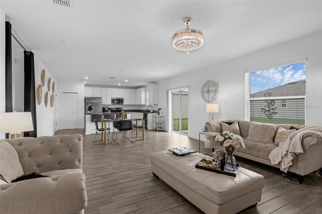 34535 Shellback Street Leesburg, FL 34788 - Photo 9 of 36 a living room with furniture and a table