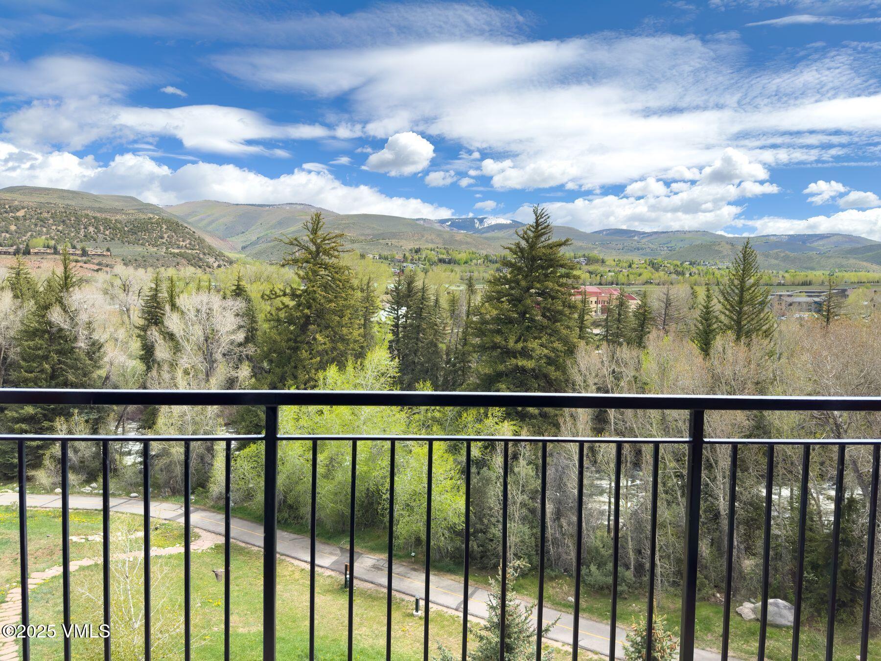 97 Main Street, Unit 304 Edwards, CO 81632 - Photo 18 of 31 a view of a city from a balcony