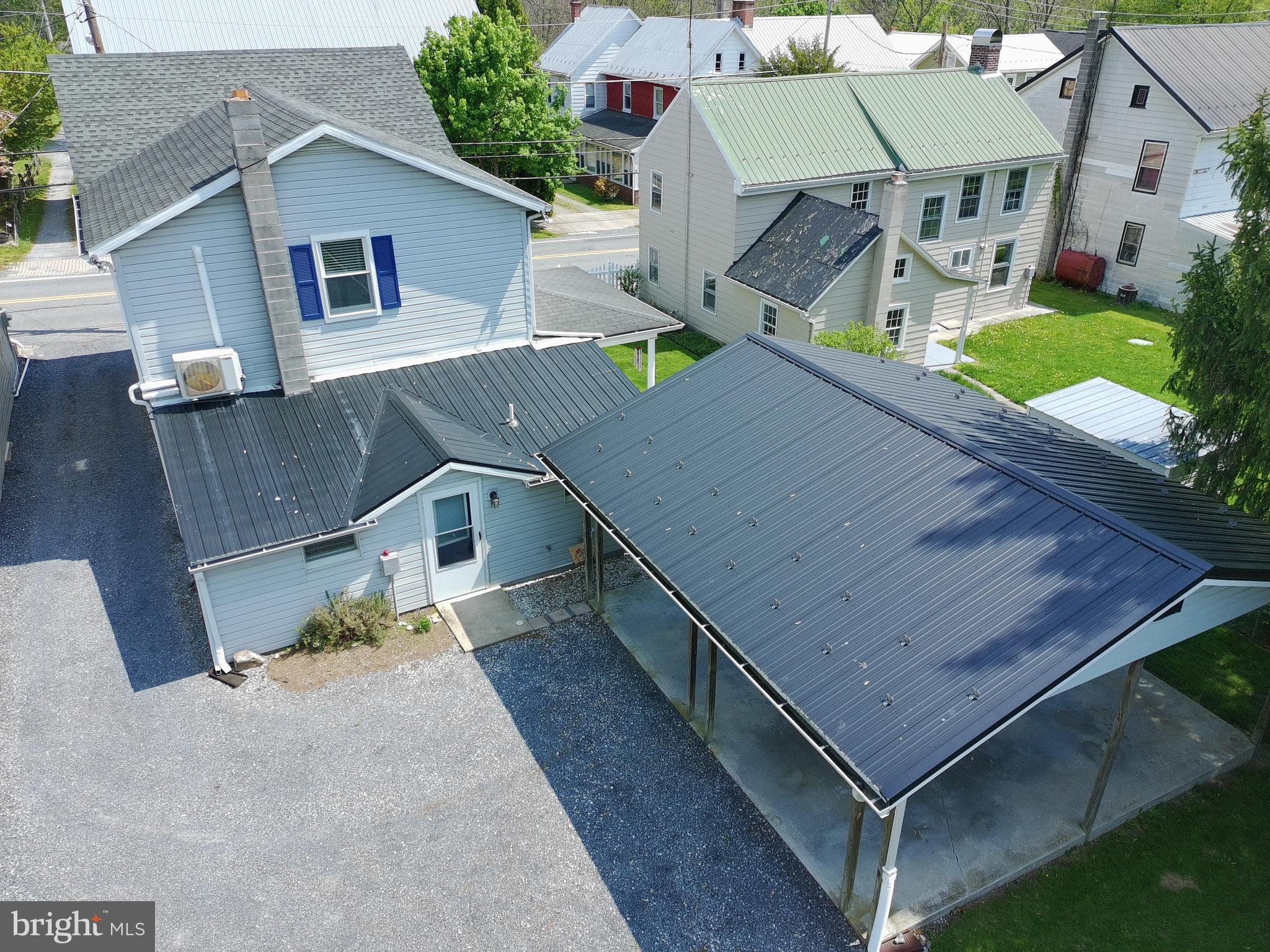 12997 Main Street Fort Loudon, PA 17224 - Photo 48 of 48 an aerial view of a house with pool