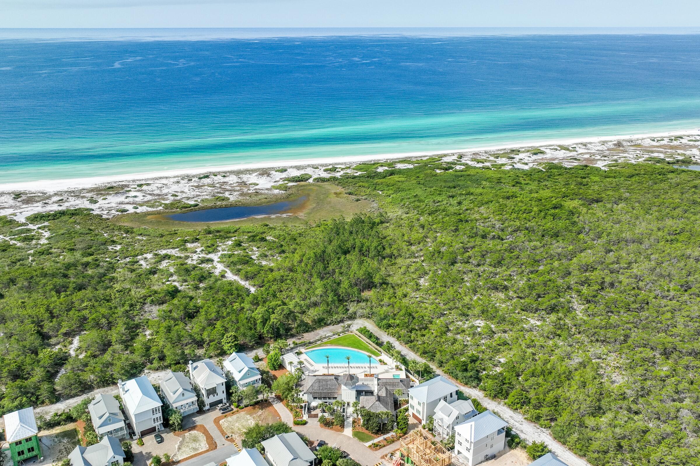 26 Cypress Walk Santa Rosa Beach, FL 32459 - Photo 23 of 57 a view of a yard with an ocean