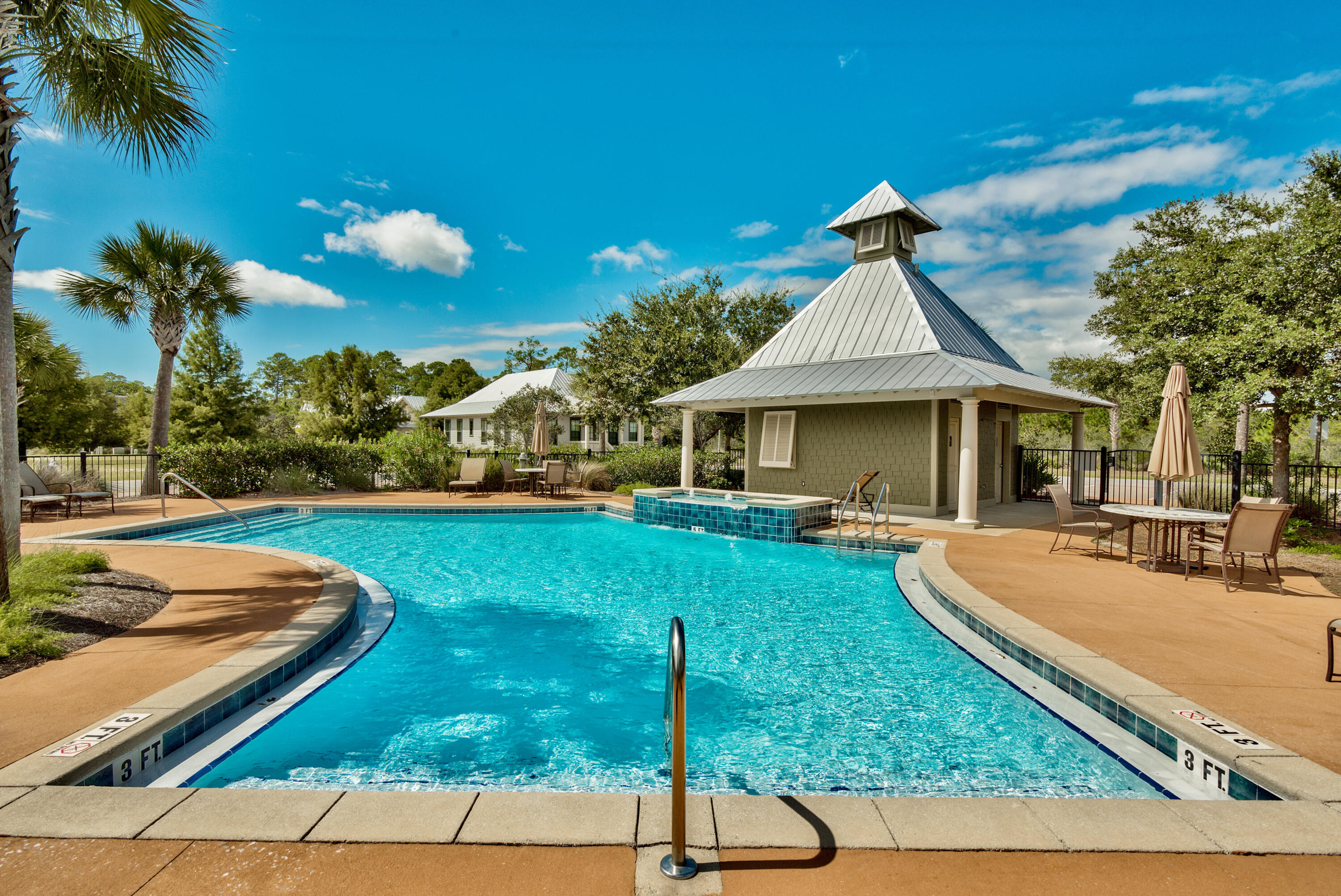 26 Cypress Walk Santa Rosa Beach, FL 32459 - Photo 53 of 57 a view of a house with swimming pool and sitting area