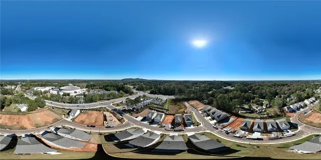 a view of a balcony with an outdoor space