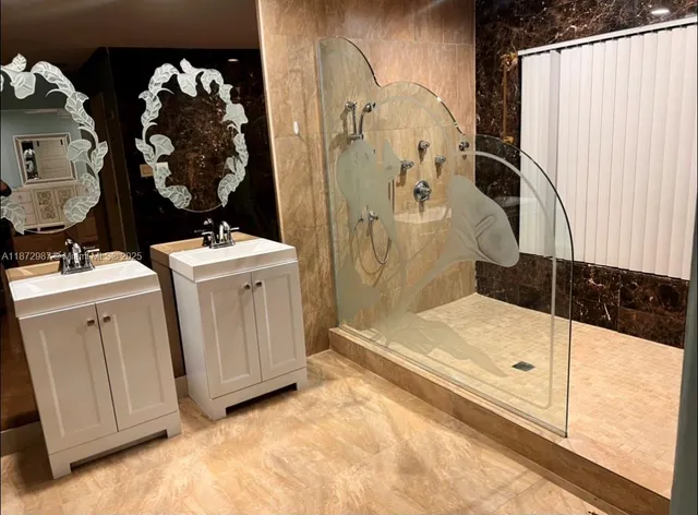 a view of a bathroom with a sink and a toilet