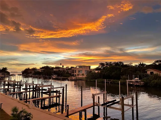 a view of a beach and ocean