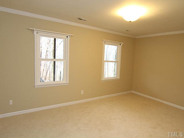 8644 Valley Brook Drive Raleigh, NC 27613 - Photo 12 of 18 LOWER LEVEL BEDROOM: New carpet, paint, smooth ceilings and a walk in closet!