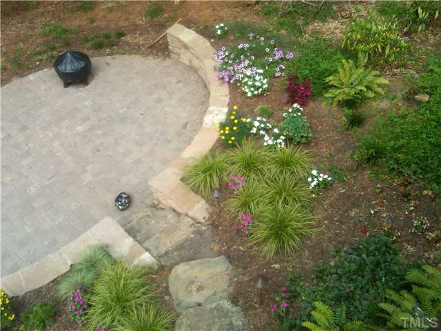 8644 Valley Brook Drive Raleigh, NC 27613 - Photo 16 of 18 PATIO: Recently added with lighting! A gardeners delight!
