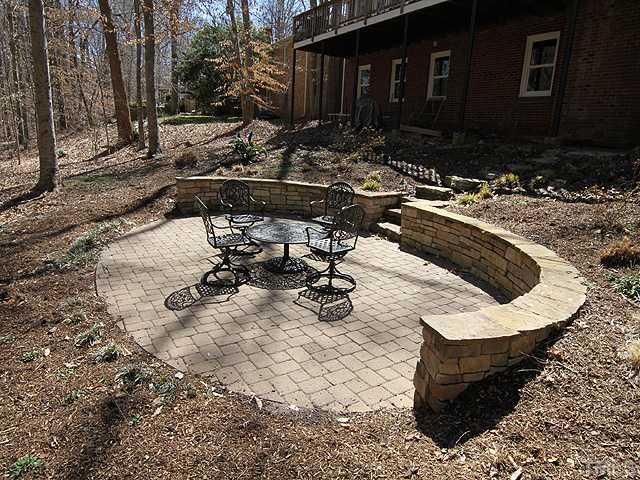 8644 Valley Brook Drive Raleigh, NC 27613 - Photo 17 of 18 PATIO: The perfect place to add your own firepit!