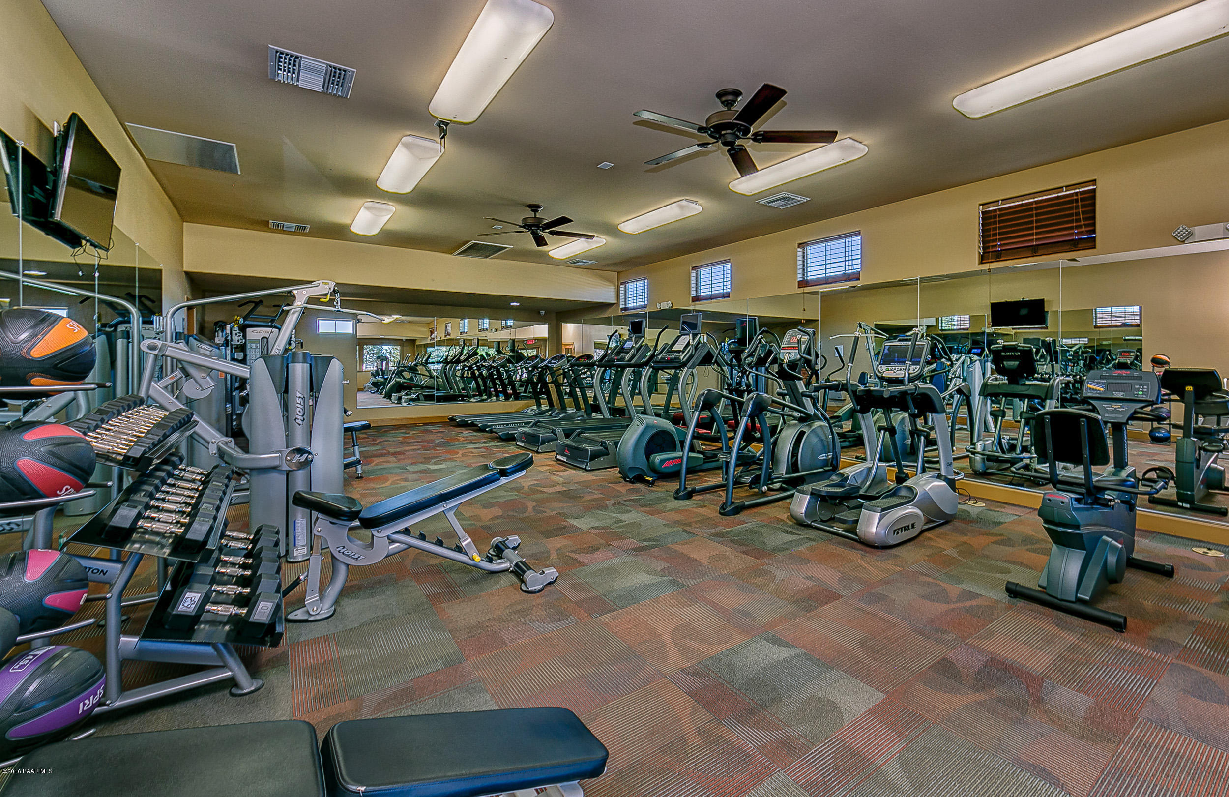 7887 East Mesteno Road Prescott Valley, AZ 86315 - Photo 28 of 30 a view of a room with gym equipment
