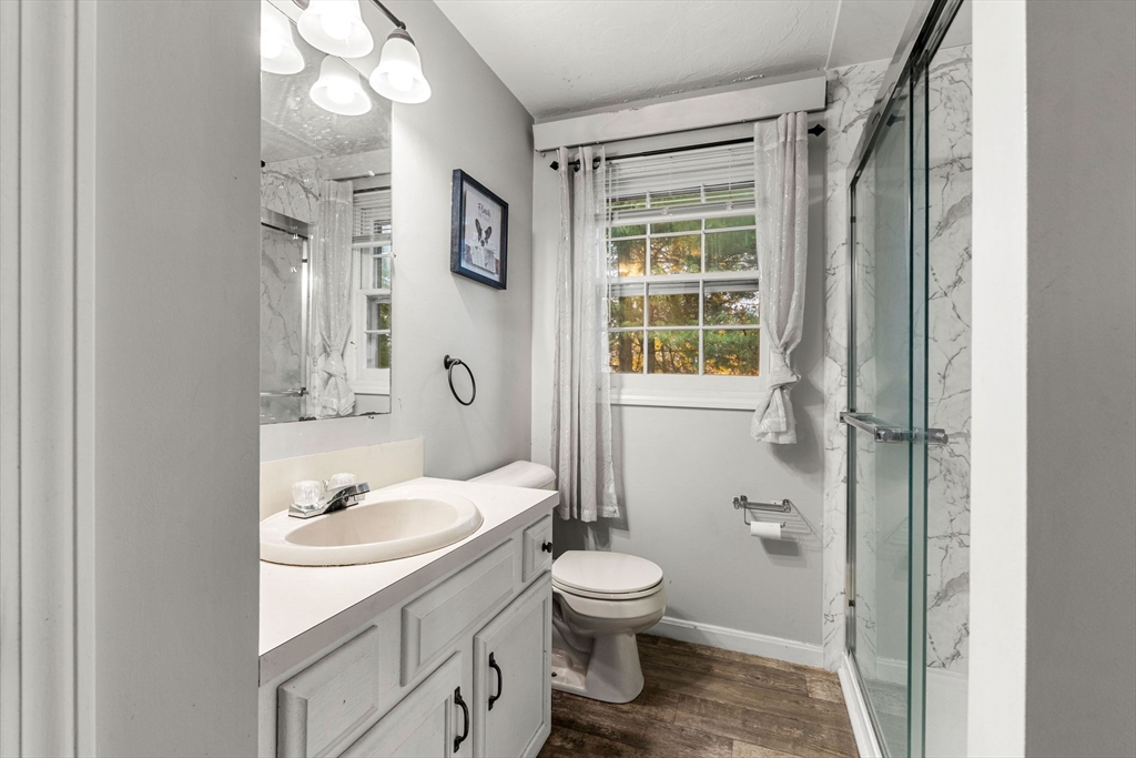 23 Magnolia Street, Unit 2 Attleboro, MA 02703 - Photo 19 of 32 a bathroom with a sink toilet and shower