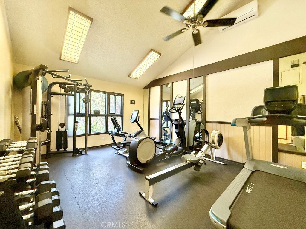 7890 East Spring Street, Unit 2F Long Beach, CA 90815 - Photo 29 of 64 a view of a room with gym equipment
