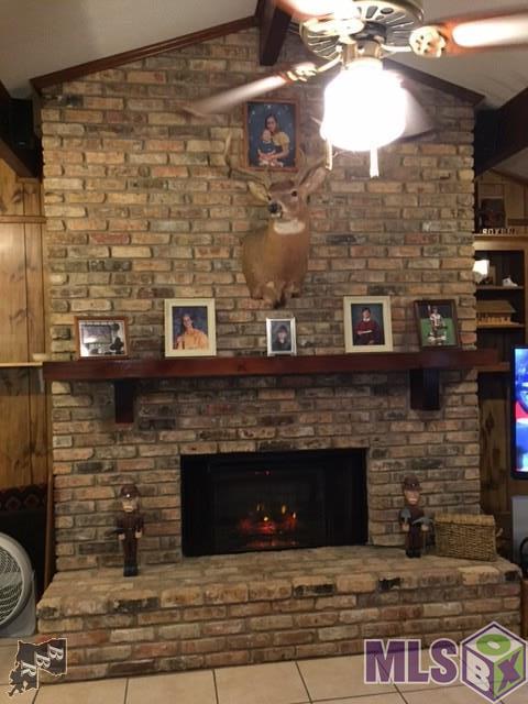 1655 Bayou Dularge Road Theriot, LA 70397 - Photo 32 of 43 fireplace