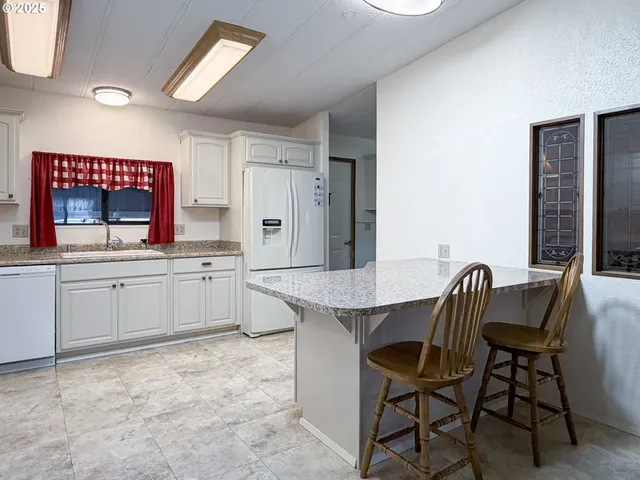 a view of an front door