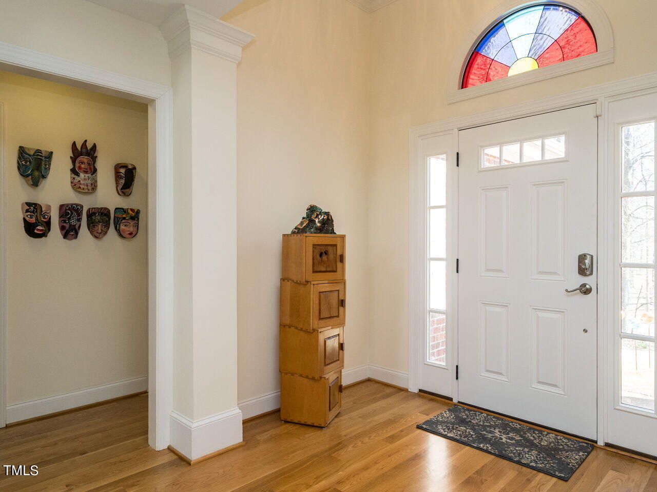 1048 Shadywood Lane Raleigh, NC 27603 - Photo 6 of 35 a view of an entryway with wooden floor