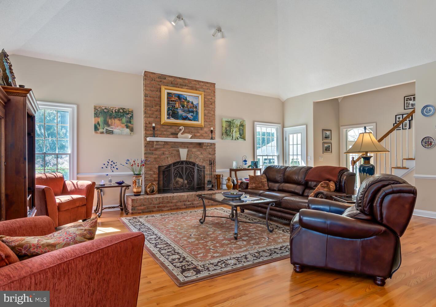 8466 Aveley Farm Road Easton, MD 21601 - Photo 24 of 64 Family room with wood burning fireplace