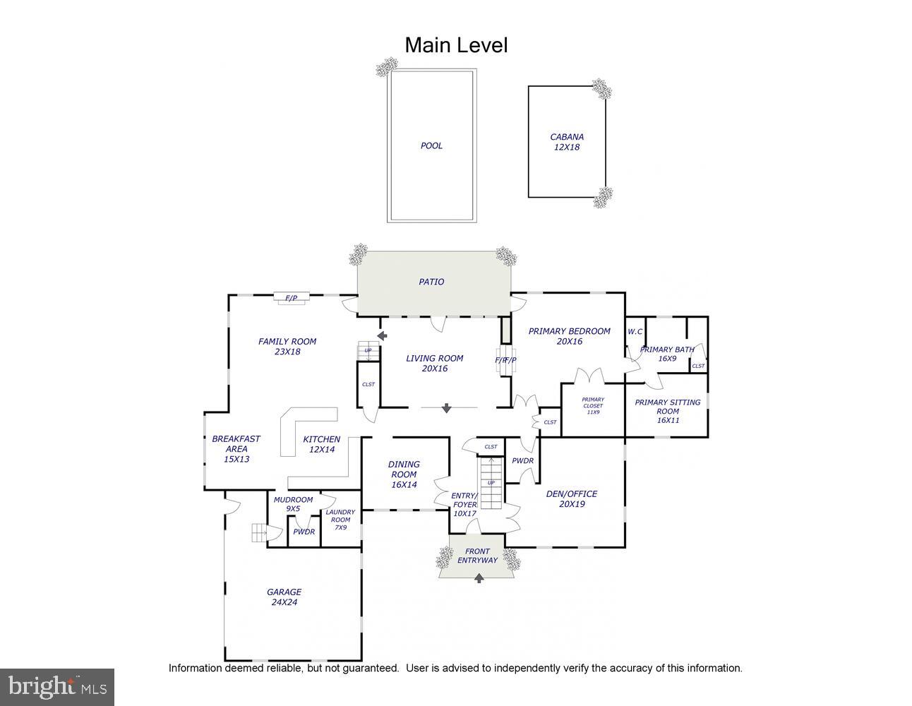 8466 Aveley Farm Road Easton, MD 21601 - Photo 63 of 64 1st floor plan