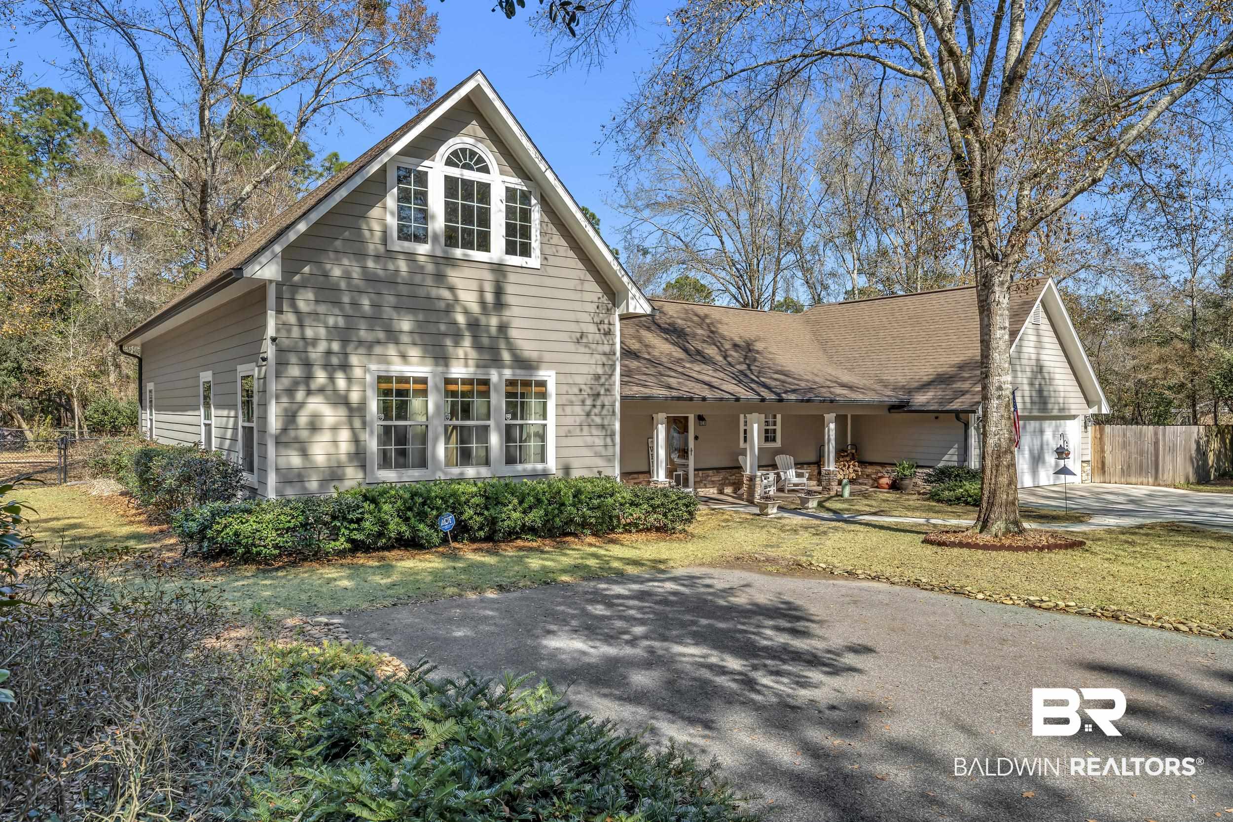 22929 Highway 98 Foley, AL 36535 - Photo 38 of 54 Traditional-style home with a porch and a garage