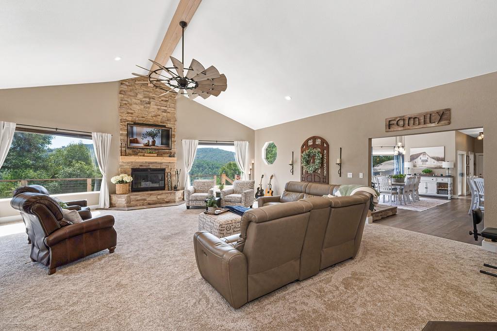 3716 Murphy Ranch Road Placerville, CA 95667 - Photo 23 of 87 Family Room beautiful views and natural light!