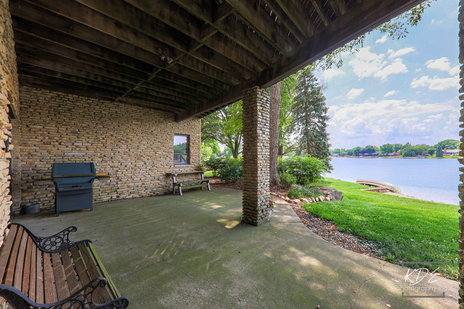 23211 Pilcher Road Plainfield, IL 60544 - Photo 39 of 58 a view of a porch with furniture and garden