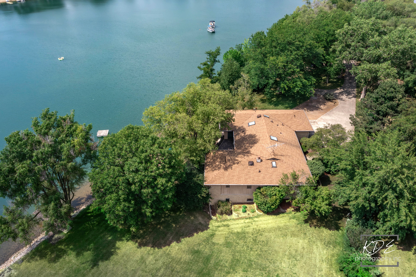 23211 Pilcher Road Plainfield, IL 60544 - Photo 57 of 58 an aerial view of residential house with outdoor space and trees all around
