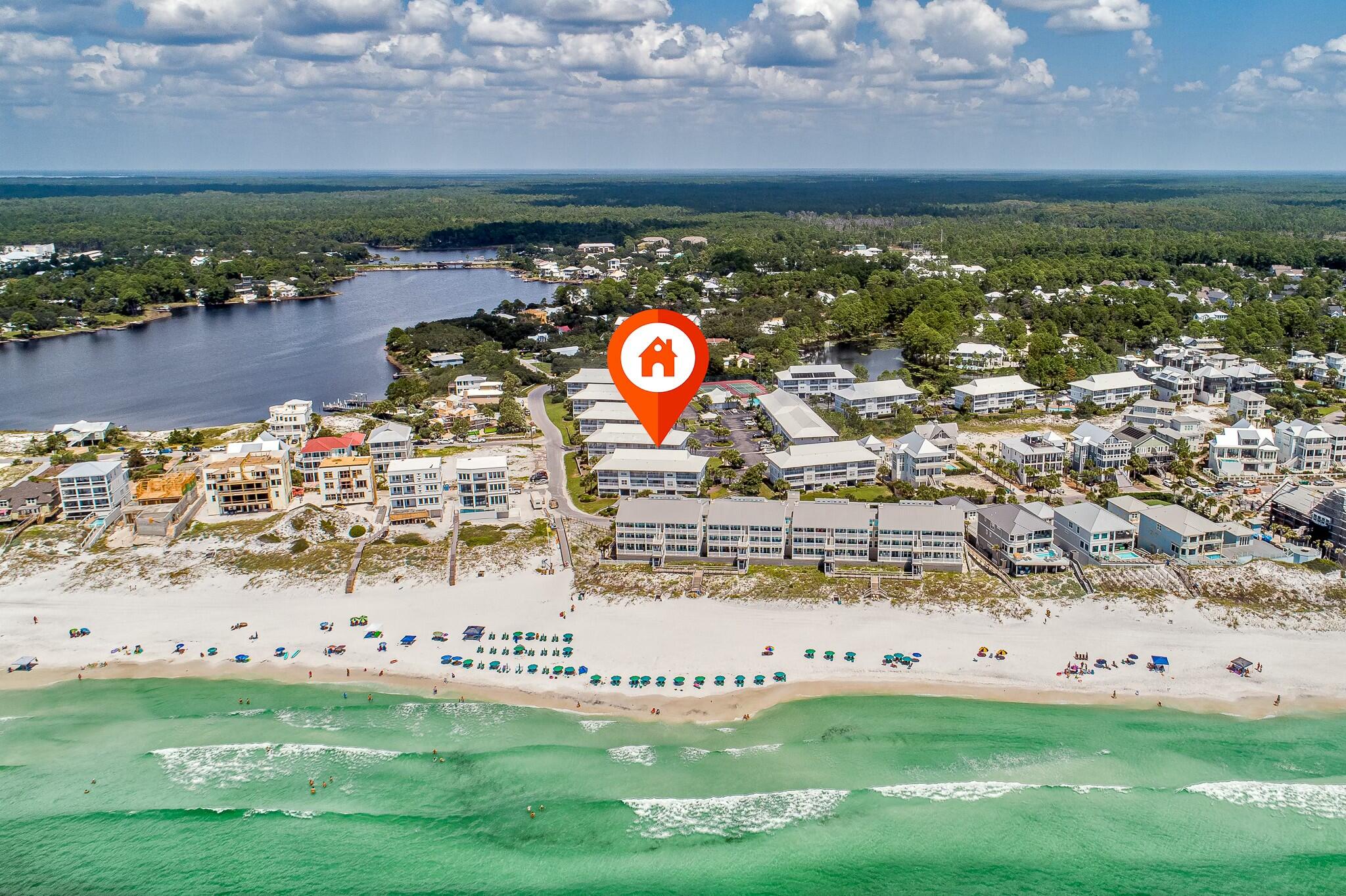 11 Beachside Drive, Unit 632 Santa Rosa Beach, FL 32459 - Photo 25 of 40 a view of swimming pool with a garden
