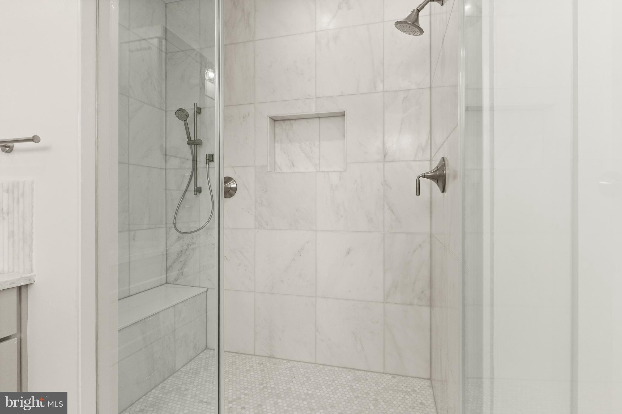 5804 Ridgefield Road Bethesda, MD 20816 - Photo 38 of 56 a bathroom with a shower