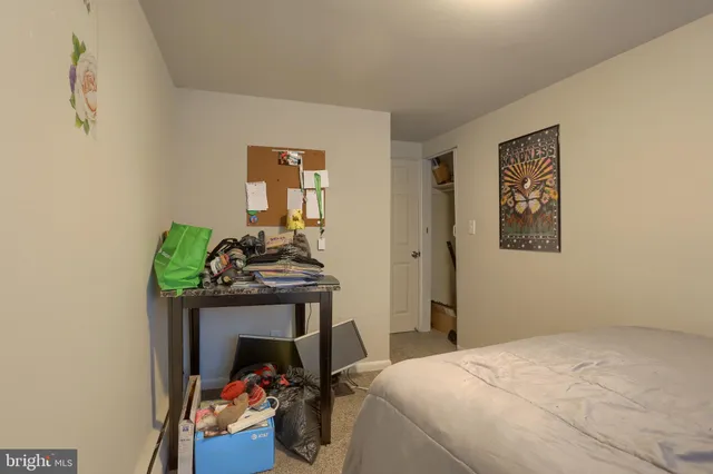 a view of filled with furniture and storage