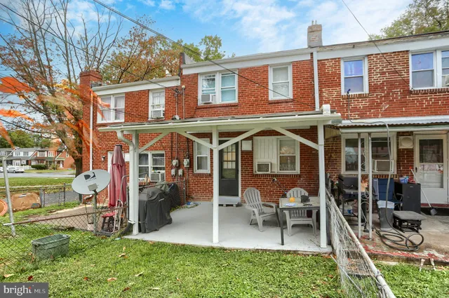 a view of an outdoor space with seating
