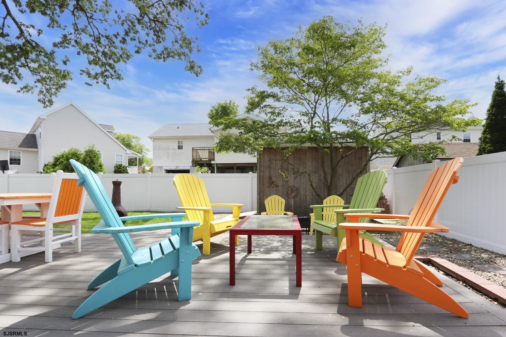 204 Bliss Avenue Somers Point, NJ 08244 - Photo 16 of 18 a view of a chairs and table in patio