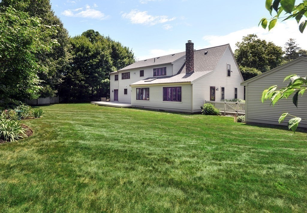 40 Upland Road Duxbury, MA 02332 - Photo 27 of 38 a front view of house with yard and green space