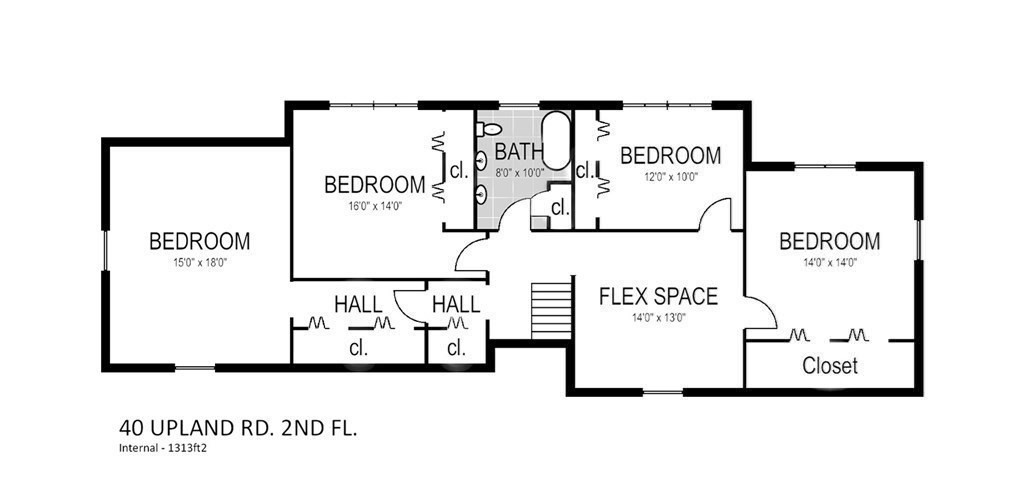 40 Upland Road Duxbury, MA 02332 - Photo 36 of 38 a picture of a book and a bed