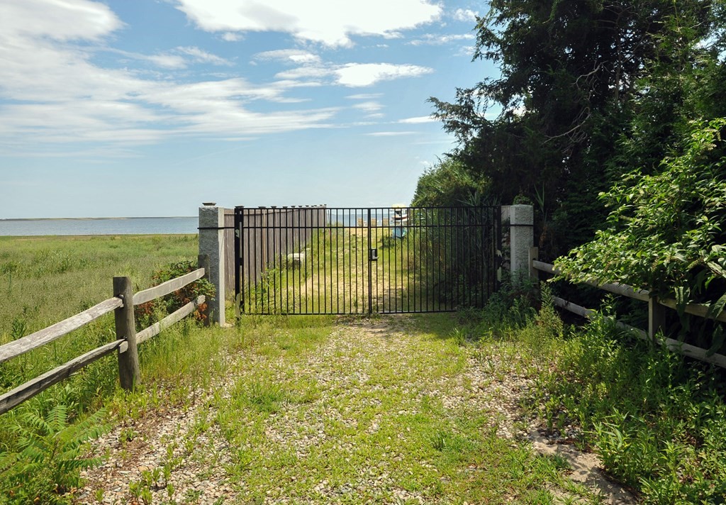 40 Upland Road Duxbury, MA 02332 - Photo 6 of 38 a view of a garden with an outdoor space