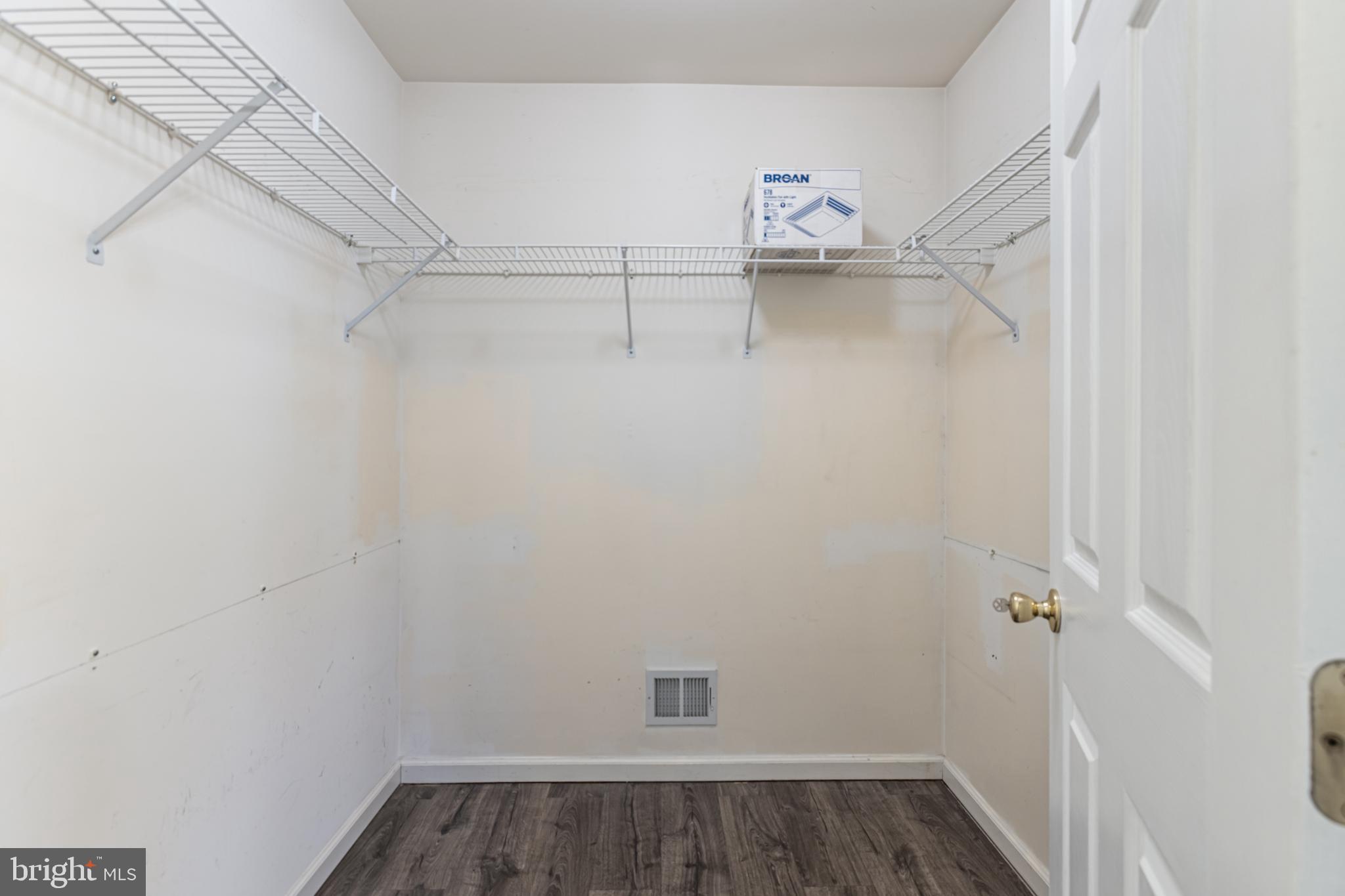 2 Kerrin Road Bear, DE 19701 - Photo 17 of 29 a view of walk in closet with empty racks