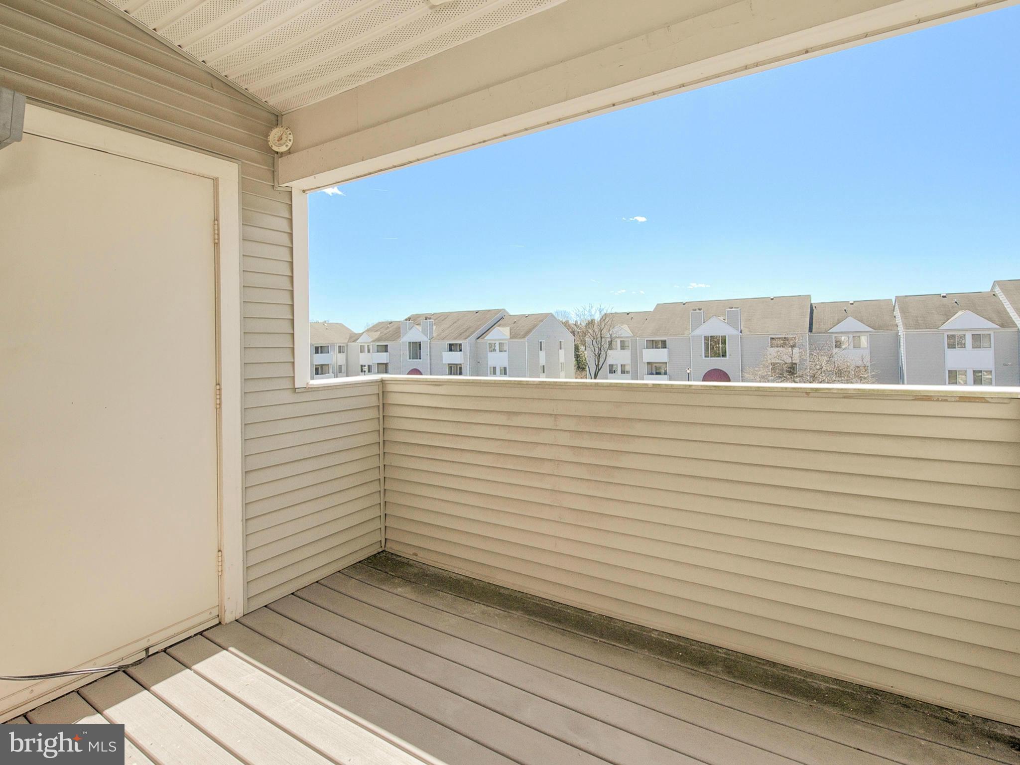 2137 Wainwright Court, Unit 2B Frederick, MD 21702 - Photo 24 of 30 a view of a balcony with an outdoor space