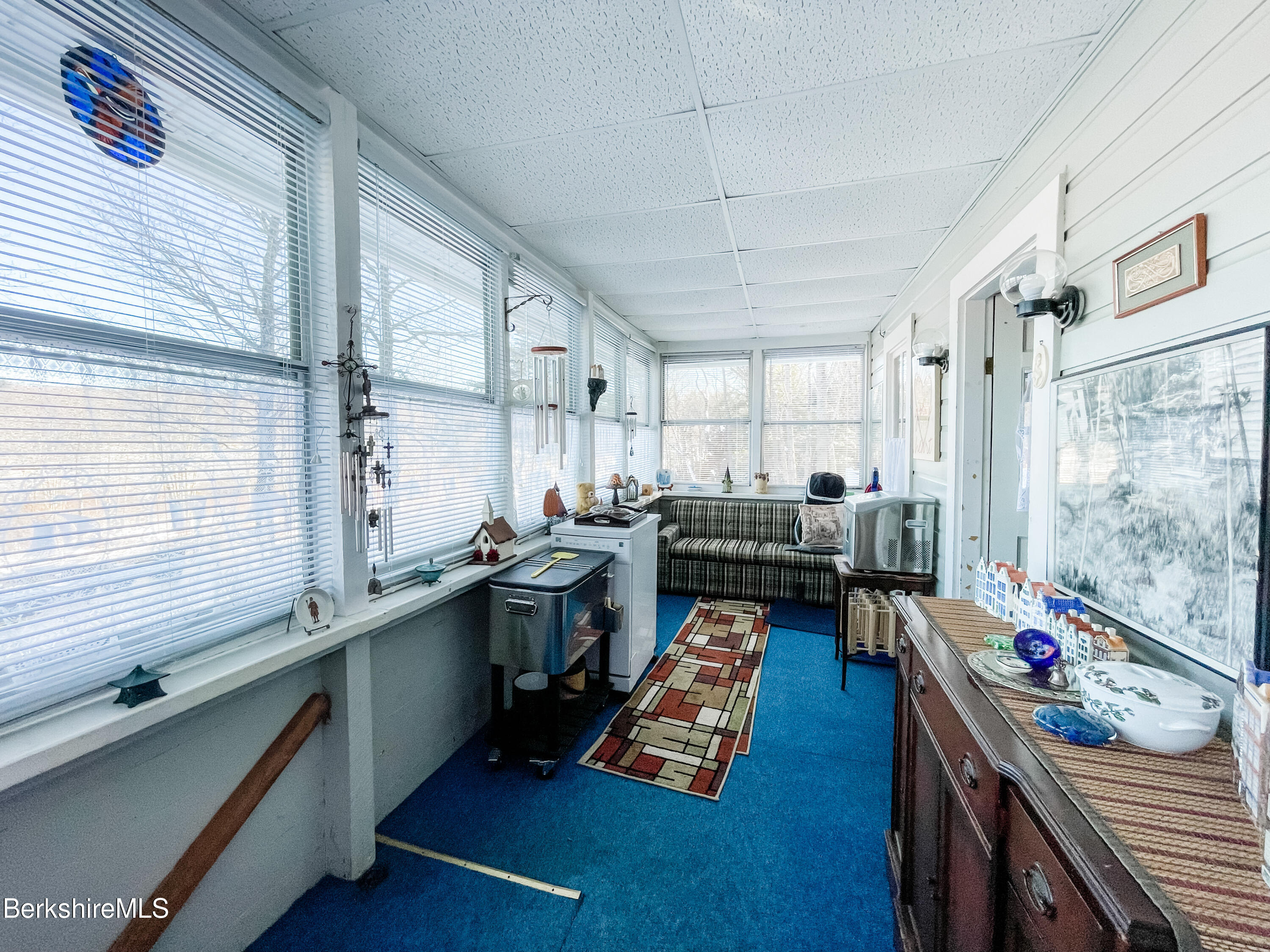 100 Highland Road Becket, MA 01223 - Photo 15 of 22 a kitchen with sink refrigerator and window