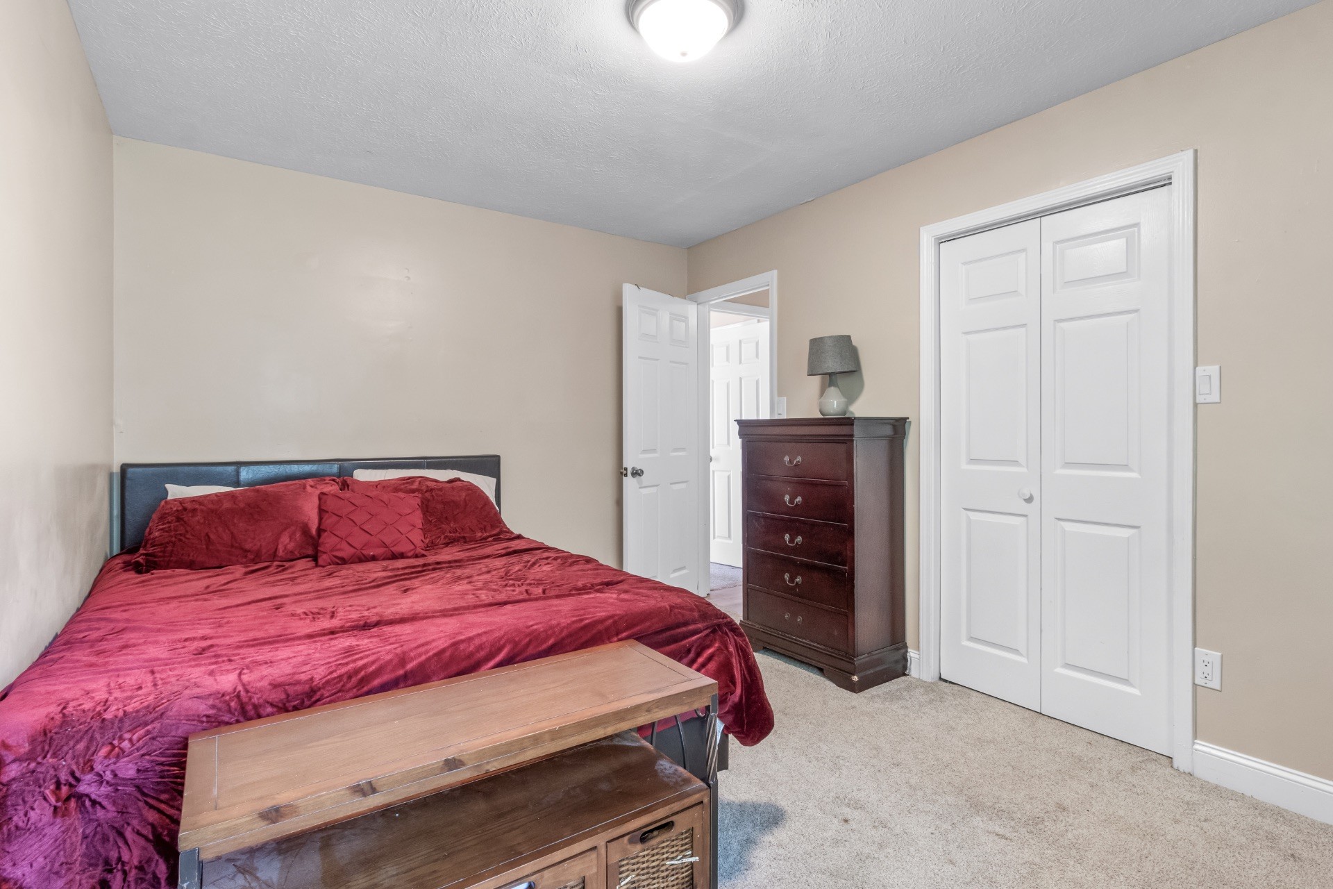 586 Foxfield Road Hopkinsville, KY 42240 - Photo 25 of 30 a bedroom with a bed and a closet