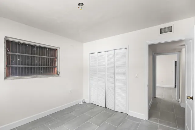 a view of empty room