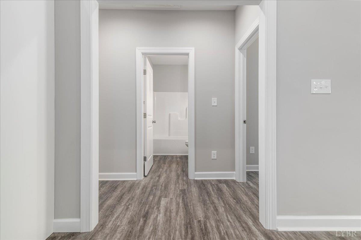 9830 Leesville Road Evington, VA 24550 - Photo 15 of 33 a view of a room with wooden floor