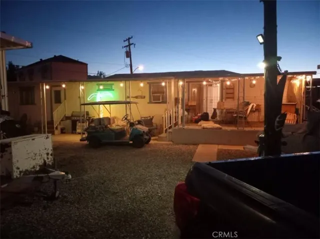 a outdoor space with patio lots of furniture