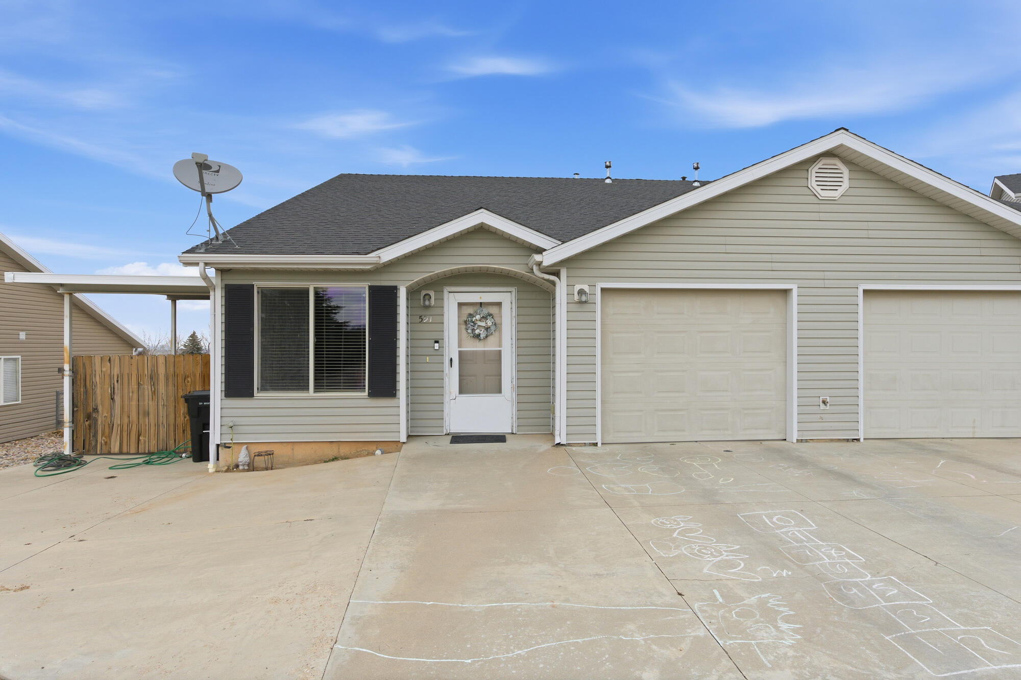 577-593 East Nichols Canyon Road, Unit 577579 & 591593 RV GARAGE Cedar City, UT 84721 - Photo 52 of 102 591 E is 3 bed, 2 bath, 1,226 sqft with a 1 car garage and bonus patio space.
