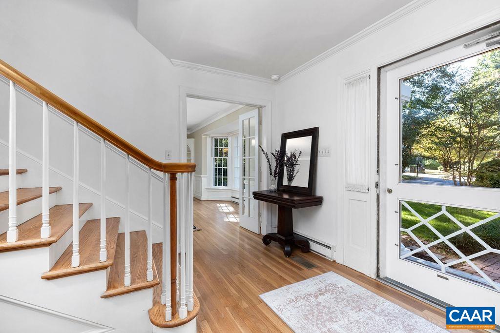 1730 Old Forge Road Charlottesville, VA 22901 - Photo 7 of 48 a view of entryway and hall with wooden floor