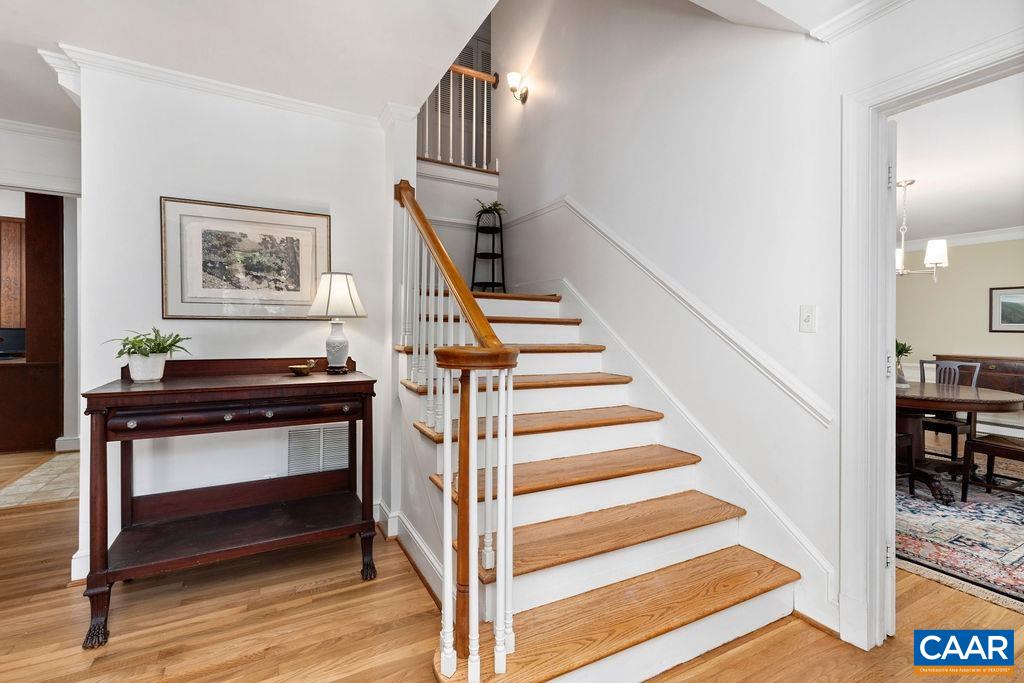 1730 Old Forge Road Charlottesville, VA 22901 - Photo 8 of 48 a view of entryway and hall with wooden floor