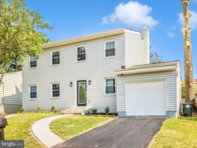 a view of backyard of house