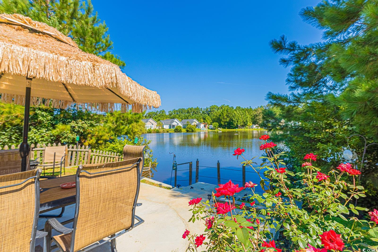 189 Hamilton Way Conway, SC 29526 - Photo 35 of 40 View of patio featuring a water view