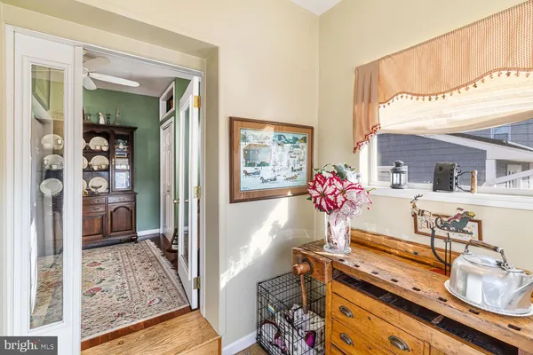 a very nice looking room with a large window