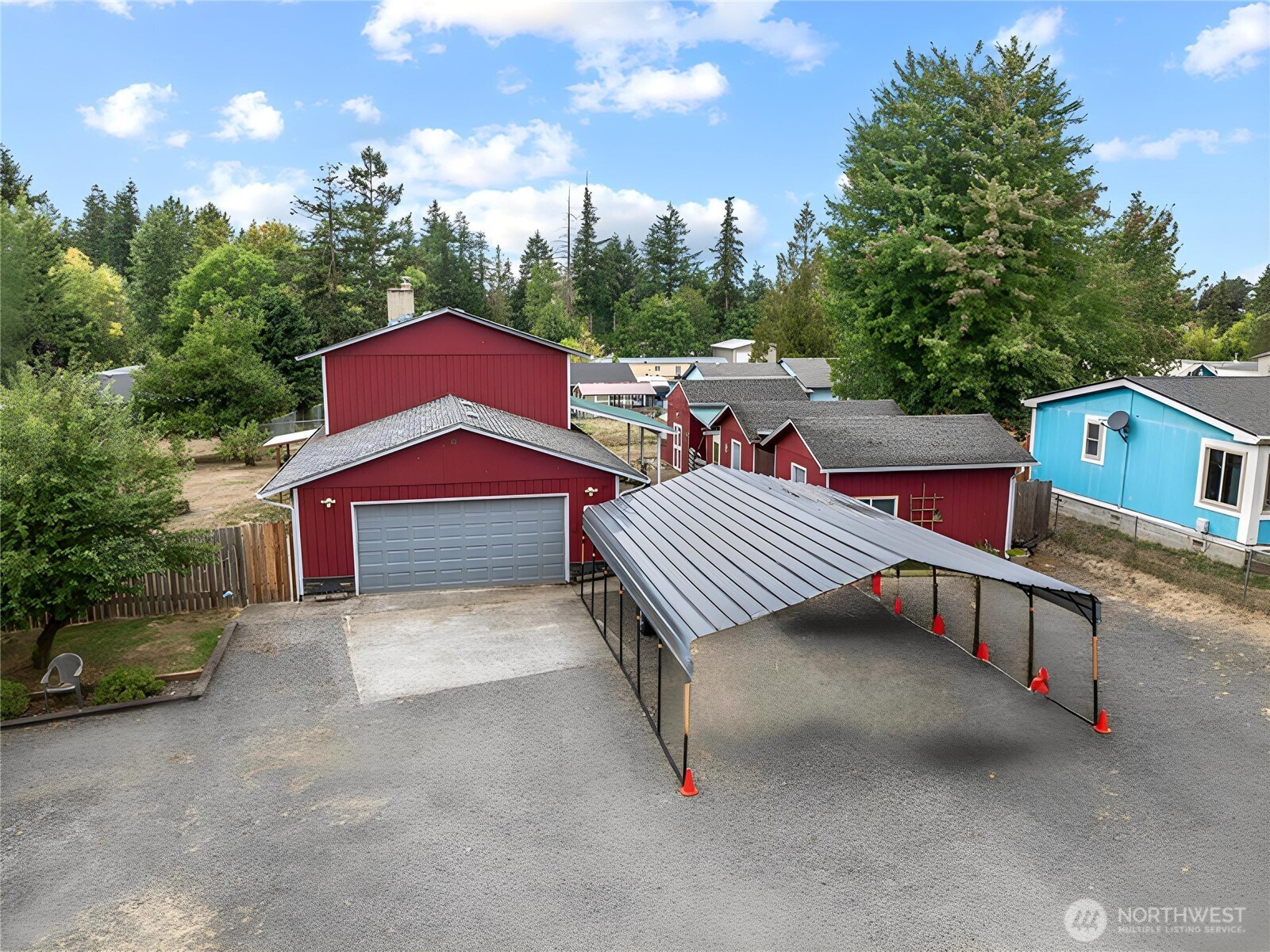 114 Mason Road Silverlake, WA 98645 - Photo 2 of 29 a balcony view with a seating space